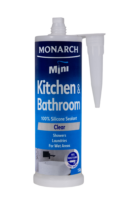 Kitchen & Bathroom Silicone – Clear Monarch Mini