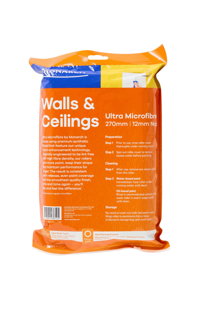 Walls & Ceilings Roller Covers 270/12mm 3 Pack