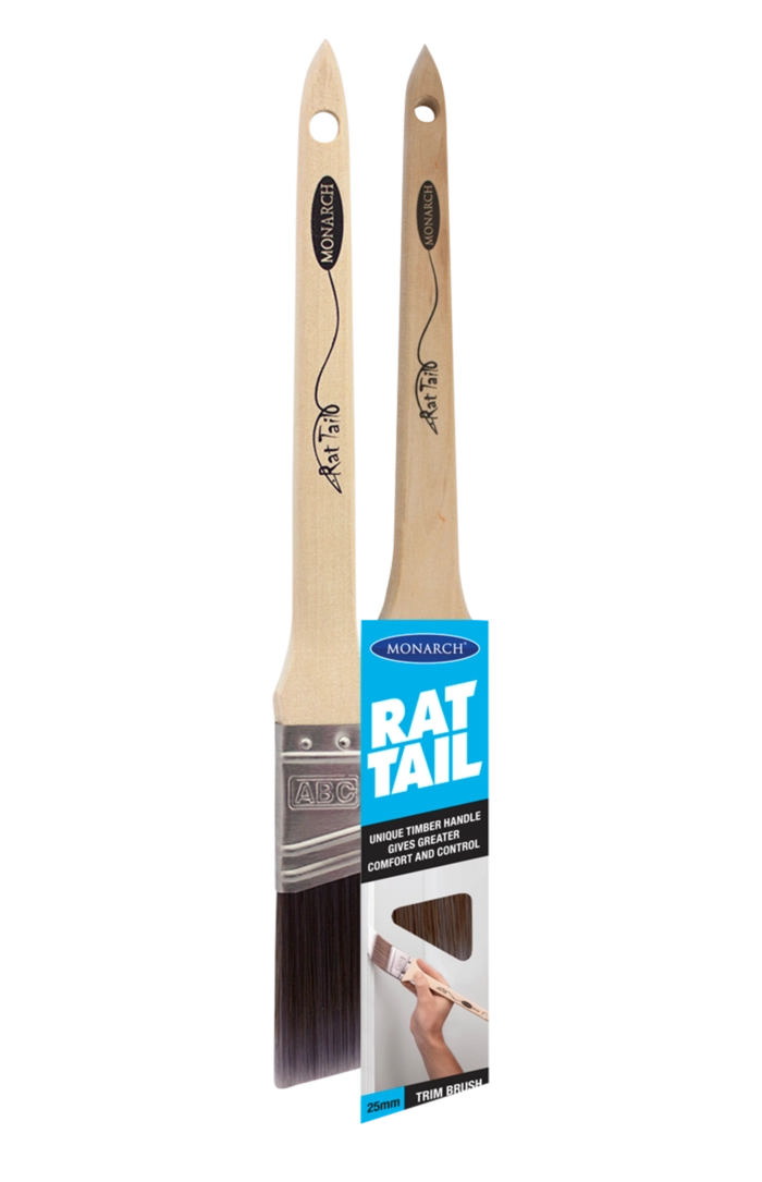 25mm Rat Tail Trim Brush