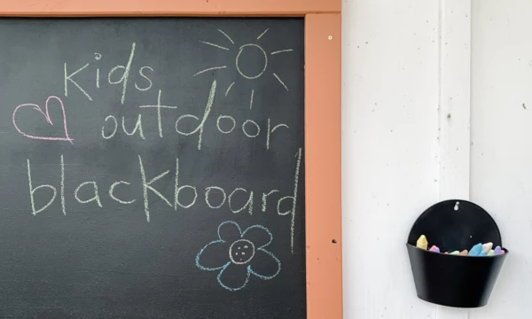 Alice's Outdoor Chalkboard