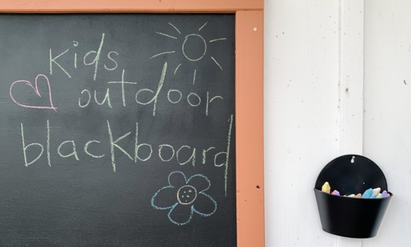 Alice's Outdoor Chalkboard