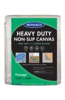 1.5m x 3.6m Non-Slip Canvas Drop Sheet