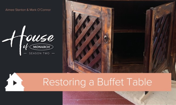 Restoring a Buffet Table