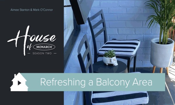 Refreshing a Balcony Area
