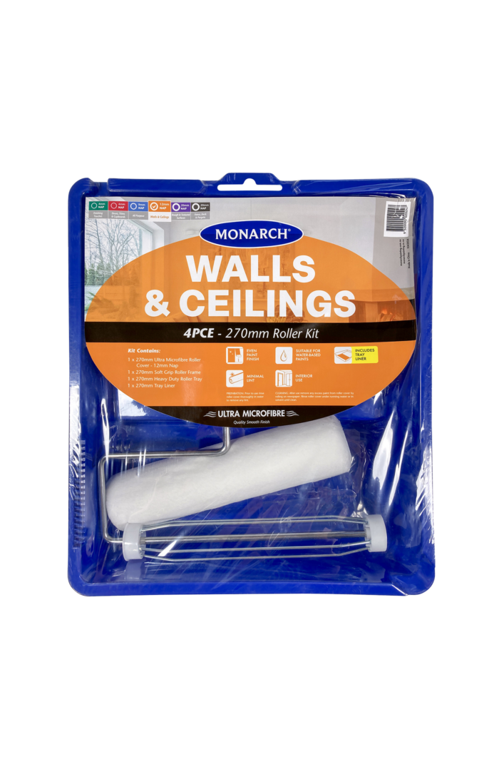 Walls & Ceilings Roller Kits - 4PCE