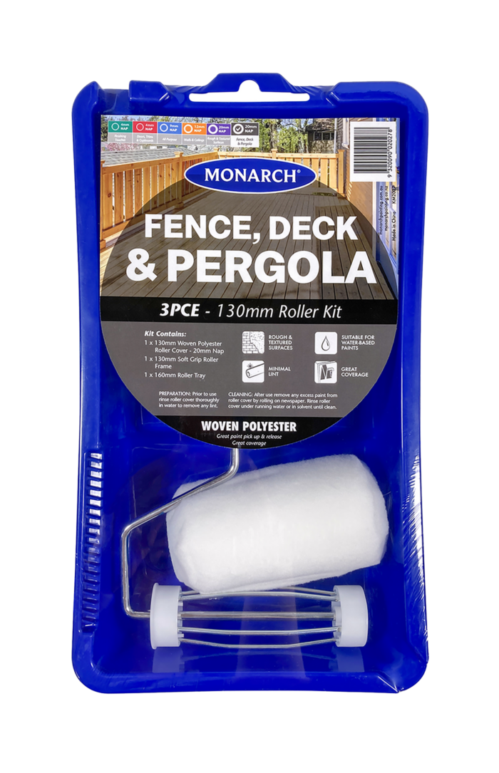 Fence, Deck & Pergola Roller Kit - 3PCE