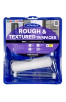 270mm Rough &amp; Textured Surfaces Roller Kit - 4PCE
