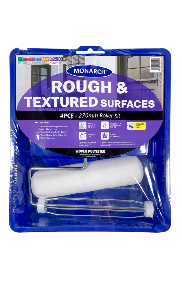 Rough & Textured Surfaces Roller Kit - 4PCE