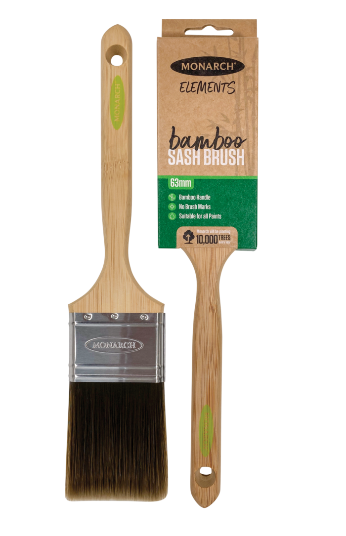 63mm Bamboo Sash Brush