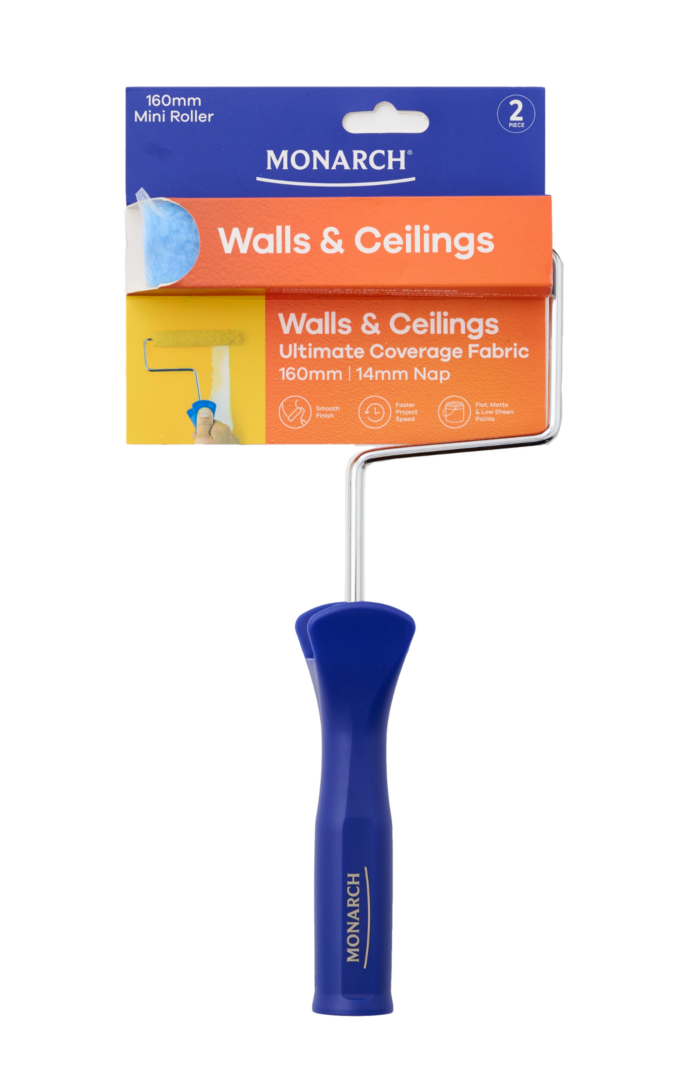 Walls & Ceilings 160/14mm Mini Roller - 2 Piece